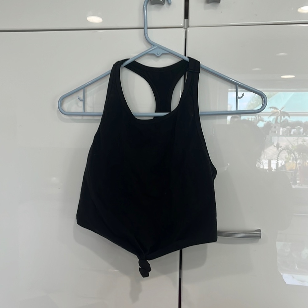 Aerie racer back tie front bralette